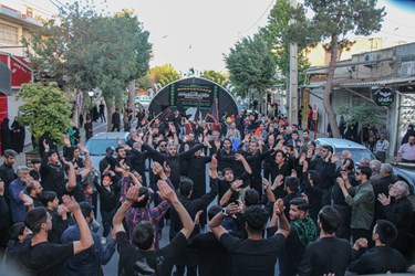دسته عزای شهادت امام صادق (ع) در آباده
