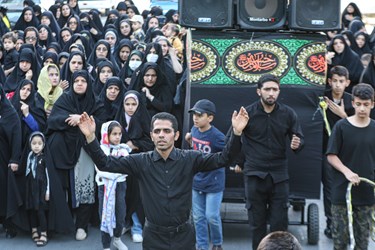 دسته عزای شهادت امام صادق (ع) در آباده