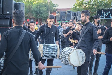 دسته عزای شهادت امام صادق (ع) در آباده