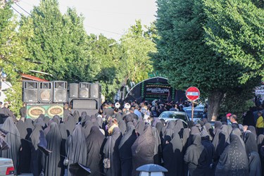 دسته عزای شهادت امام صادق (ع) در آباده