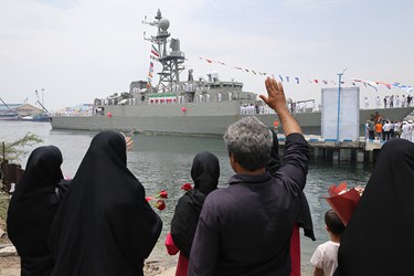 استقبال خانواده ها از ناوگروه ٨۶ دنا