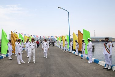 استقبال خانواده ها از ناوگروه ٨۶ دنا