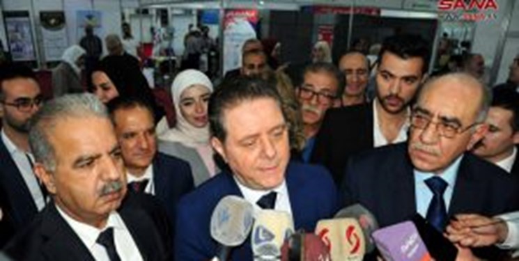 وزیر سوری: نمایشگاه‌های صنعتی دمشق گواه اقتدار و پیروزی سوریه است