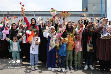 استقبال الدورية البحرية 86 في ميناء بندر عباس
