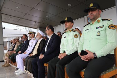 حضور مسوولان نظامی و انتظامی در محل صبجگاه 