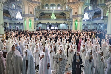 جشن دختران کرامت در حرم عبدالعظیم حسنی(ع)