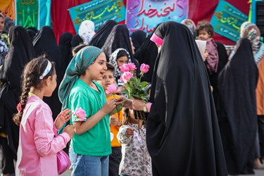 جای جای اقلید سرشار از جشن میلاد حضرت معصومه(س)
