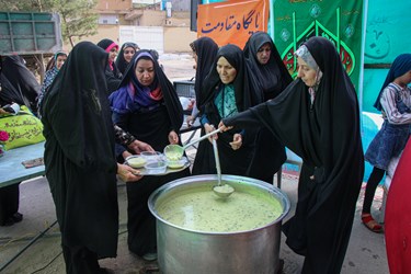 جای جای اقلید سرشار از جشن میلاد حضرت معصومه(س)