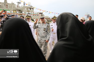 مراسم الاستقبال الرسمي للدورية 86 للقوة البحرية الايرانية
