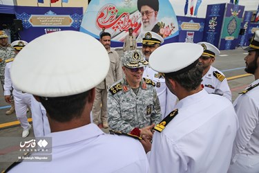 مراسم الاستقبال الرسمي للدورية 86 للقوة البحرية الايرانية