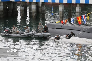 مراسم الاستقبال الرسمي للدورية 86 للقوة البحرية الايرانية