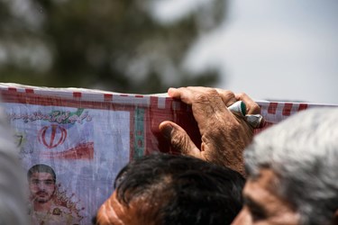 تشییع پیکر مطهر 5 شهید مرزبانی در زاهدان