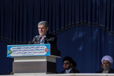 سخنرانی محمدهادی ایمانیه استاندار فارس در مراسم الحاق تجهیزات جدید به تیپ 55 هوابرد شیراز