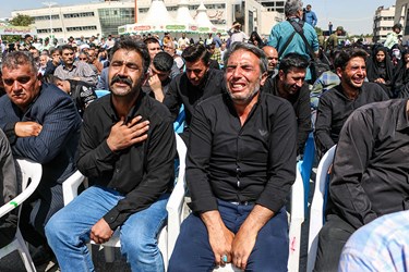 تشییع پیکر ۳ شهید مرزبان خراسانی در مشهد مقدس