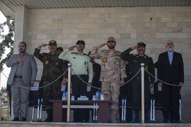 مراسم صبحگاه مشترک نیروهای مسلح استان گلستان