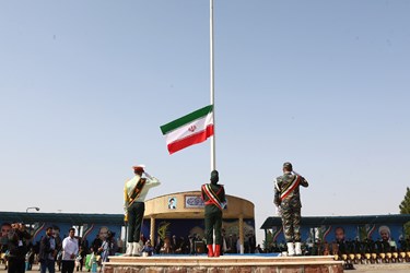 صبحگاه مشترک نیروهای مسلح قم به مناسبت 3 خرداد