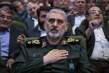 سردار حسن شاهوار پورفرمانده سپاه ولیعصر (عج) در خوزستان در مراسم گرامیداشت سالروز آزادسازی خرمشهر
