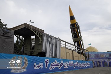 Iran Unveils New Precision-Guided Kheibar Ballistic Missile