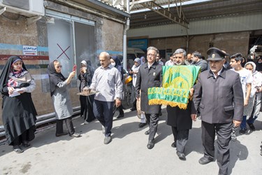 حضور کاروان خدام رضوی در بیمارستان کودکان آیت ا... طالقانی گرگان