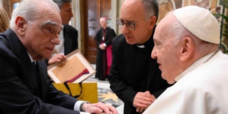 دیدار اسکورسیزی با پاپ فرانسیس برای ساخت فیلم جدید