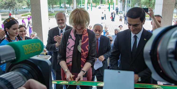 افتتاح ساختمان جدید مرکز سازمان امنیت و همکاری اروپا در ترکمنستان