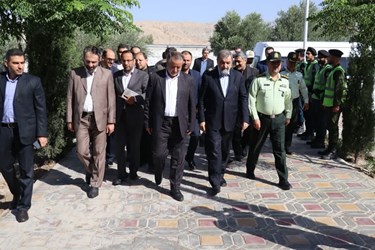 ورود محسن رضایی، معاون اقتصادی رئیس‌جمهور  به سمنان