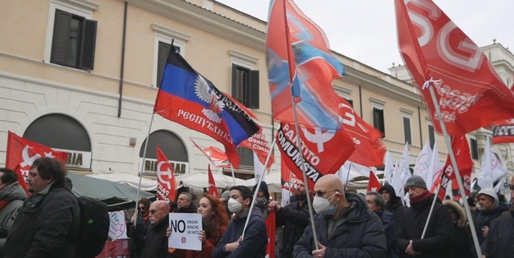 Italian Protesters Wage Anti-War, Anti-NATO Rallies | Farsnews Agency