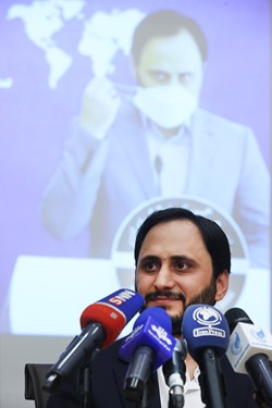 سخنرانی علی بهادری جهرمی سخنگوی دولت در دانشکده حقوق و علوم سیاسی دانشگاه تهران 