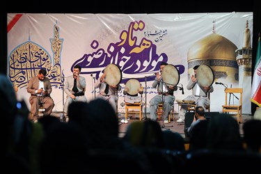 ششمین جشنواره مولودی خوانی رضوی(هه تاو)