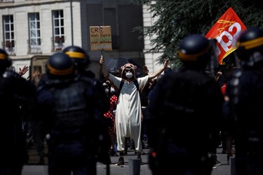 Clashes Erupt as Protesters March Against French Pension Overhaul