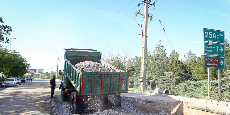 اتوبان شهید آقابابابی اصفهان پس از 60 ساعت تلاش بی‌وقفه بازگشایی شد