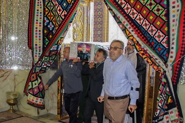 آیین تشییع پیکر «شهید بازیار» در شیراز