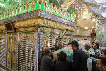 آیین تشییع پیکر «شهید بازیار» در شیراز