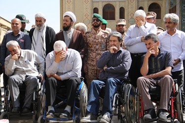 آیین تشییع پیکر «شهید بازیار» در شیراز