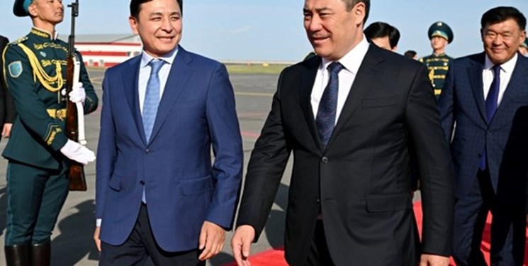 رئیس جمهور قرقیزستان وارد قزاقستان شد