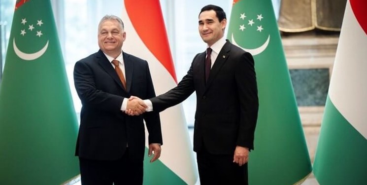 تاکید مقامات ترکمنستان و مجارستان بر توسعه همکاری‌های دوجانبه