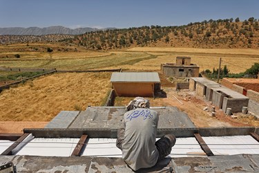 فعالیت عمرانی جهادگران گروه مکتب روح الله در منطقه میانکوه  استان لرستان 