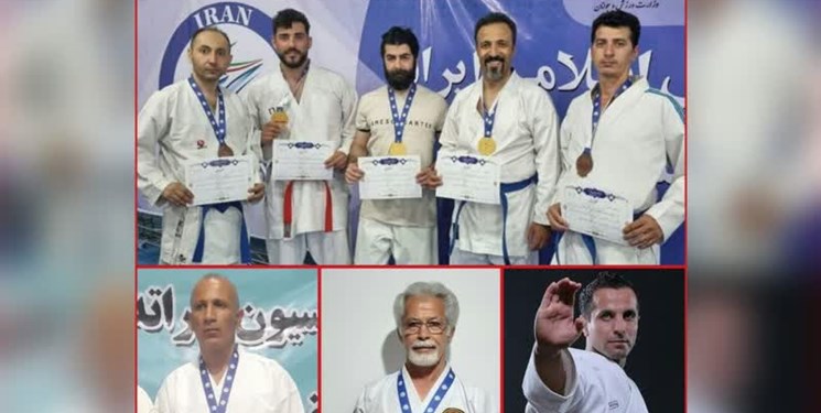 کسب 8 مدال پیشکسوتان کردستانی در مسابقات قهرمانی کاراته کشور