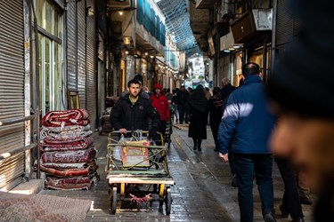 راسته فرش فروشان بازار بزرگ تهران 