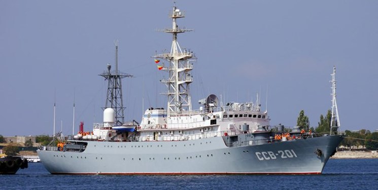 دفع حمله پهپادهای انتحاری اوکراین به کشتی تجسسی روسیه