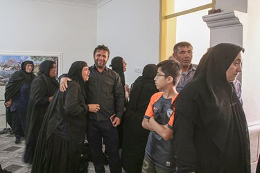 عزاداری مادر و برادر سروان شهید محمد قنبری