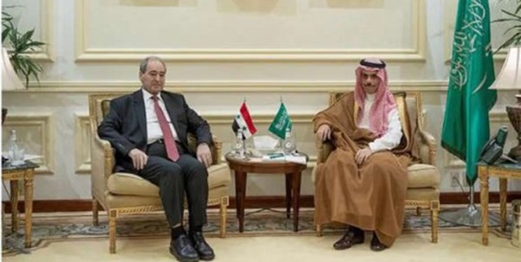 دیدار وزیر خارجه سوریه با همتای سعودی
