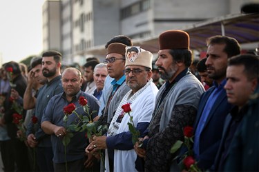   تشییع و وداع با پیکر شهید «محمد قنبری» در اهواز