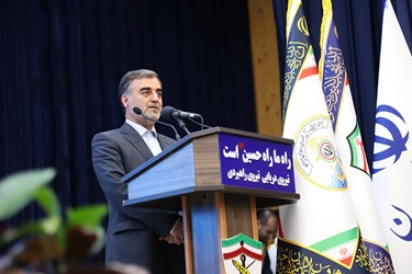 سخنرانی استاندار مازندران در مراسم تجلیل از پرسنل و خانواده مازندرانی ناو گروه ۸۶ نیروی دریایی ارتش در نوشهر 