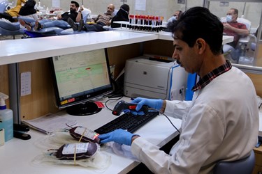 کنترل ثبت مشخصات اهدا کننده خون در سیستم  سازمان انتقال خون 