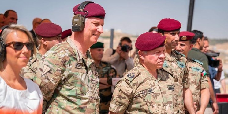 رزمایش مشترک نیروهای ویژه اردن و بلژیک در امان