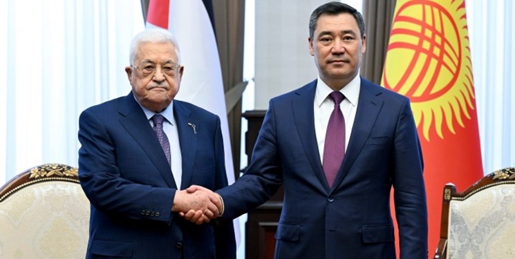 تأکید رئیس‌جمهور قرقیزستان بر تقویت همکاری با فلسطین
