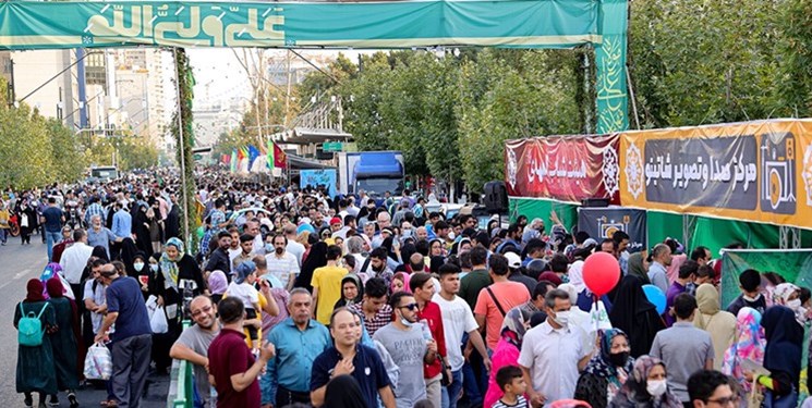 جشن بزرگ غدیر در خیابان انقلاب برگزار می‌شود