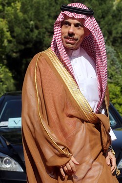 فیصل بن فرحان وزير امور خارجه عربستان سعودی
