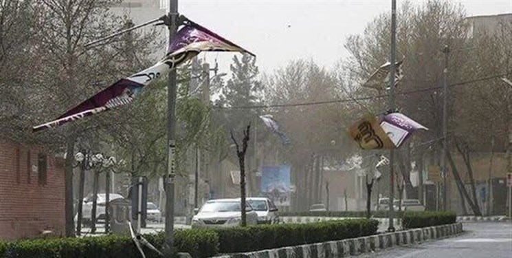 احتمال وزش باد شدید و خیزش گردوخاک در تهران